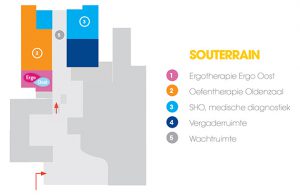 GCO plattegrond Ergo Oost